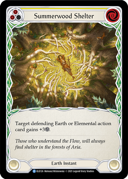 (1st Edition) Summerwood Shelter (Yellow) - ELE126