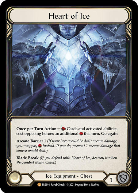 (1st Edition-CF) Heart of Ice - ELE144