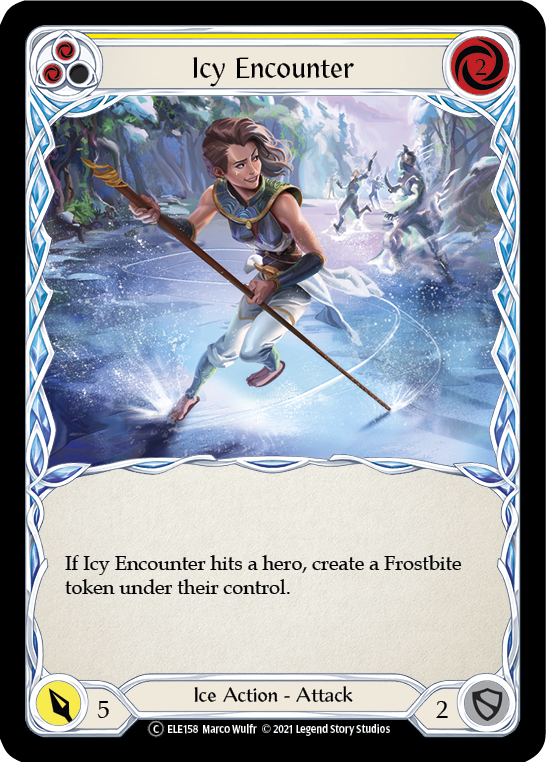 Icy Encounter (Yellow) - UL-ELE158
