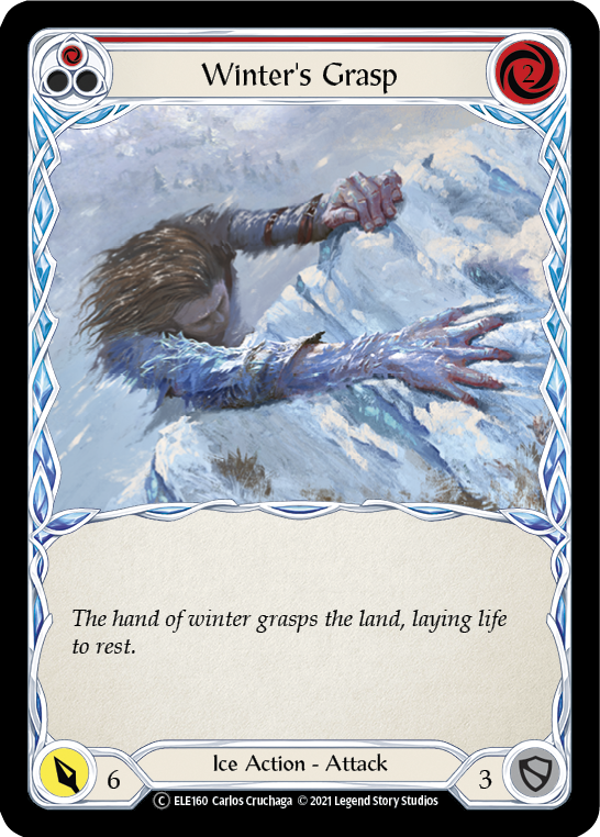 Winter's Grasp (Red) - UL-ELE160