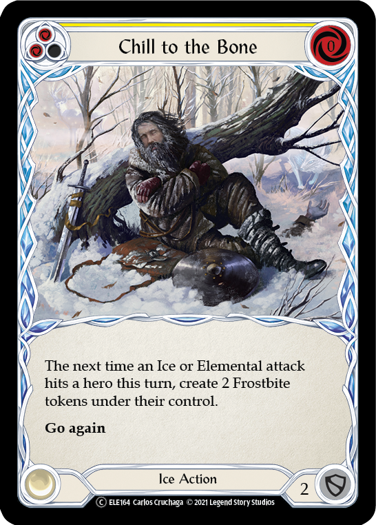 Chill to the Bone (Yellow) - UL-ELE164