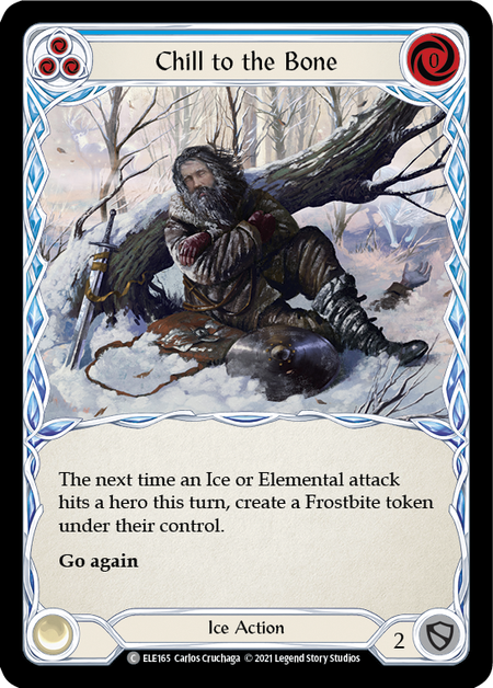 (1st Edition) Chill to the Bone (Blue) - ELE165
