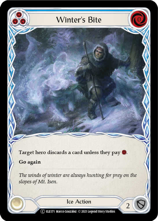 Winter's Bite (Blue) - UL-ELE171