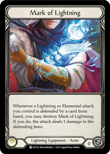 (1st Edition) Mark of Lightning - ELE174