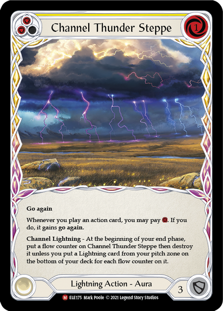 (1st Edition) Channel Thunder Steppe - ELE175