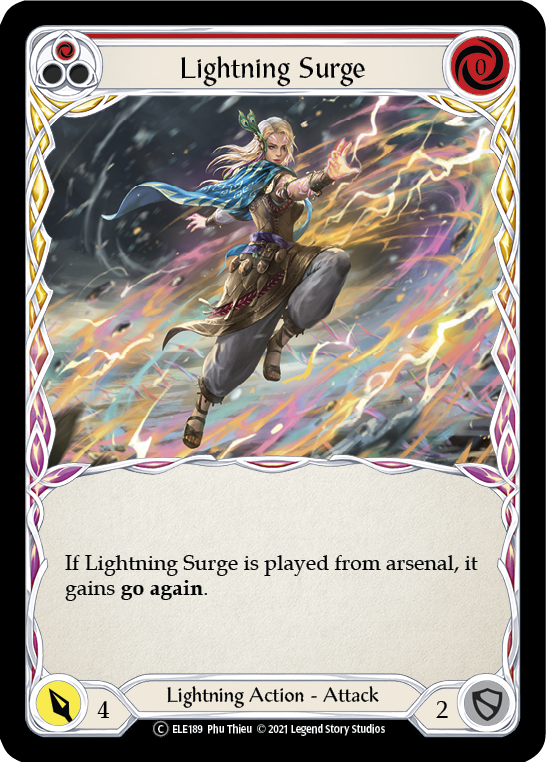 Lightning Surge (Red) - UL-ELE189