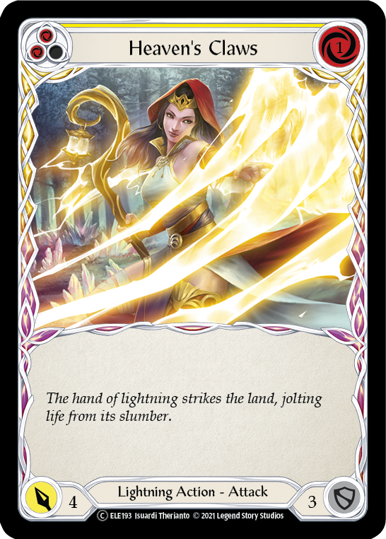 Heaven's Claws (Yellow) - UL-ELE193