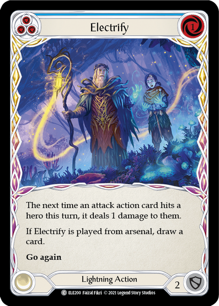 (1st Edition) Electrify (Blue) - ELE200