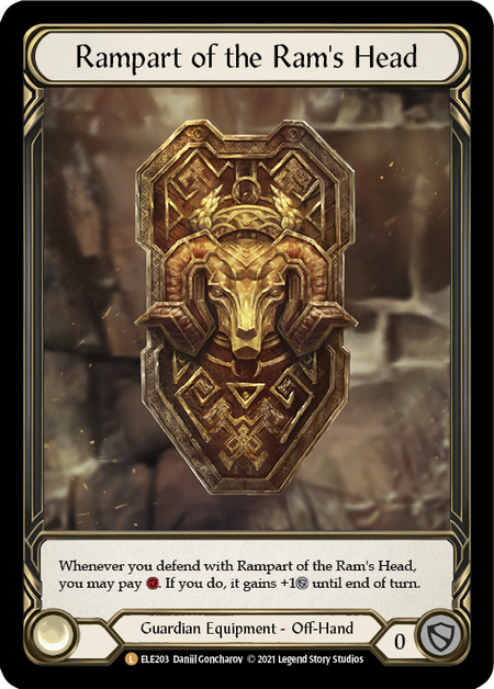 (1st Edition-CF) Rampart of the Ram's Head - ELE203
