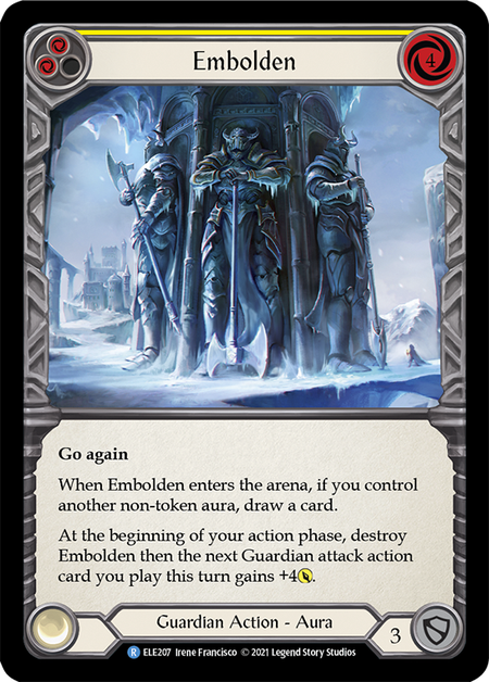 (1st Edition-RF) Embolden (Yellow) - ELE207