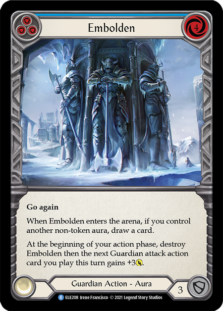 (1st Edition-RF) Embolden (Blue) - ELE208