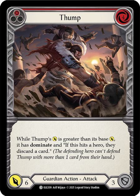 (1st Edition) Thump (Red) - ELE209
