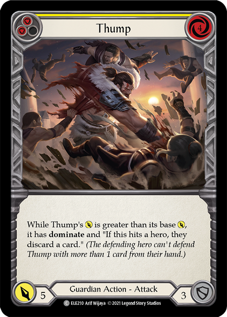 (1st Edition) Thump (Yellow) - ELE210