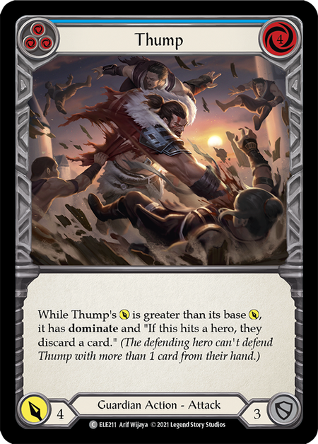 (1st Edition) Thump (Blue) - ELE211