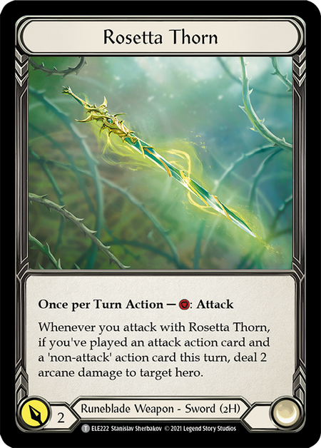 (1st Edition) Rosetta Thorn - ELE222