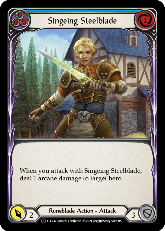 Singeing Steelblade (Blue) - UL-ELE232