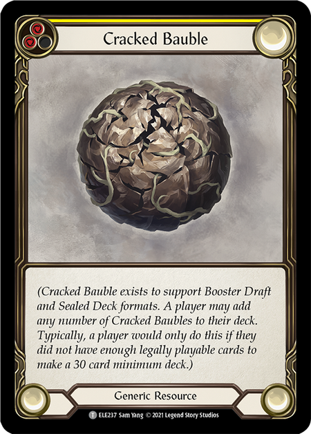 (1st Edition) Cracked Bauble - ELE237
