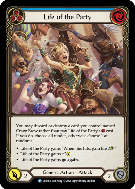 (1st Edition) Life of the Party (Blue) - EVR163