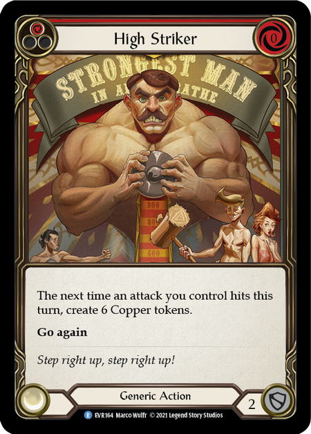 (1st Edition) High Striker (Red) - EVR164