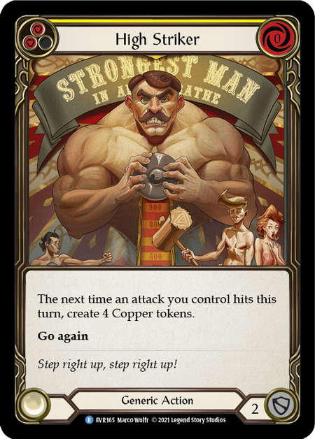 (1st Edition) High Striker (Yellow) - EVR165