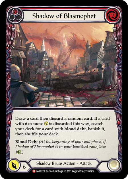 (1st Edition-RF) Shadow of Blasmophet - MON125