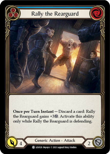 Rally the Rearguard (Blue) - LEV029
