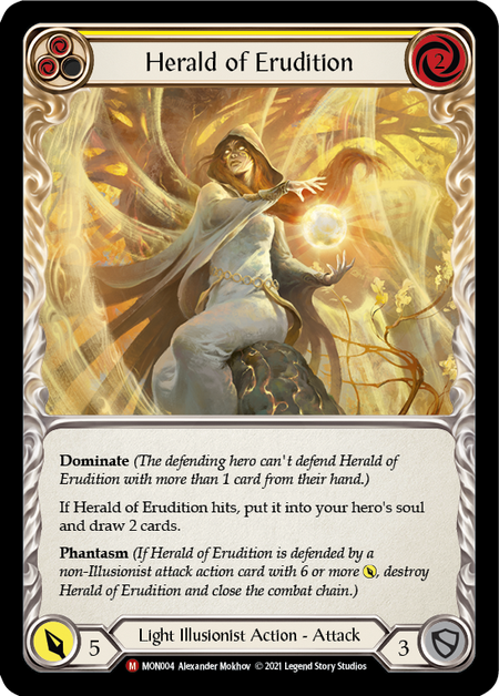 (1st Edition) Herald of Erudition - MON004
