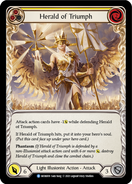 (1st Edition) Herald of Triumph (Yellow) - MON009