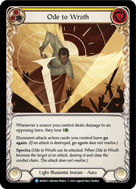 (1st Edition) Ode to Wrath - MON013