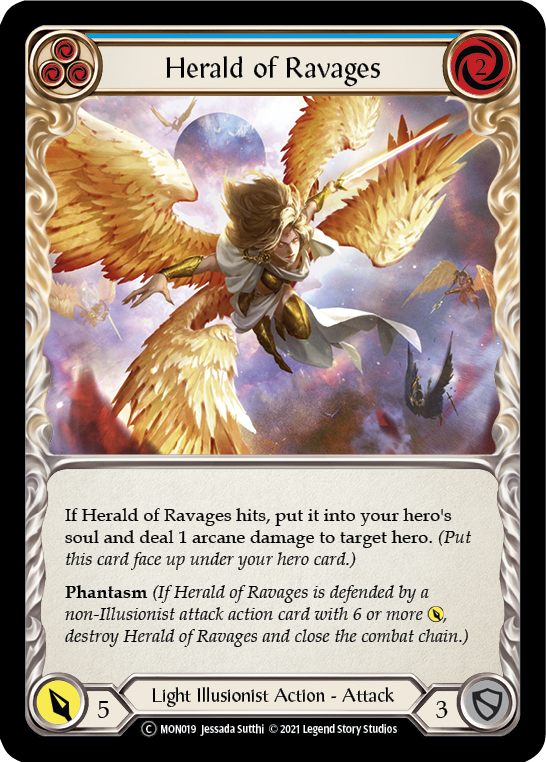 Herald of Ravages (Blue) - UL-MON019