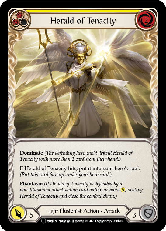 Herald of Tenacity (Yellow) - UL-MON024