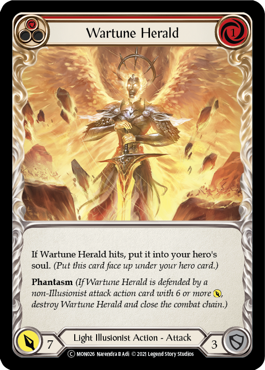 Wartune Herald (Red) - UL-MON026