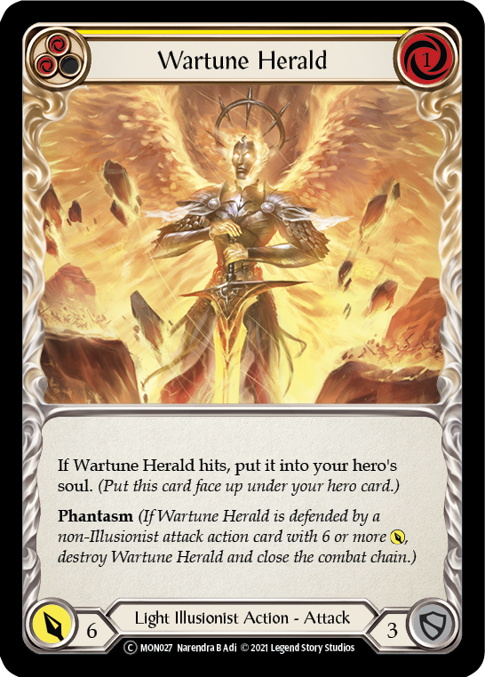 Wartune Herald (Yellow) - UL-MON027