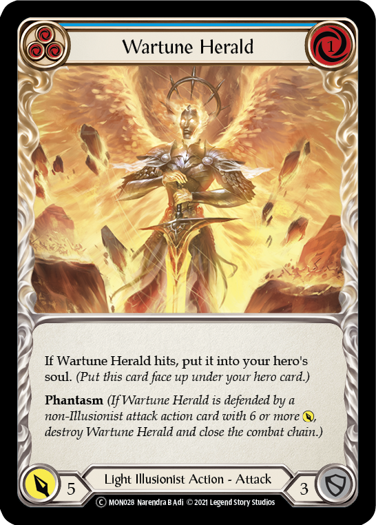 Wartune Herald (Blue) - UL-MON028