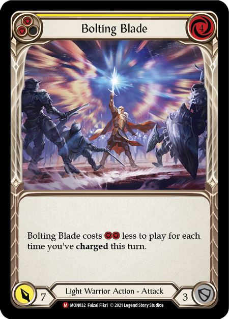 (1st Edition-RF) Bolting Blade - MON032