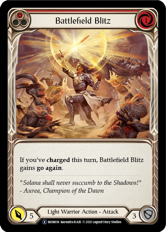 Battlefield Blitz (Red) - UL-MON036