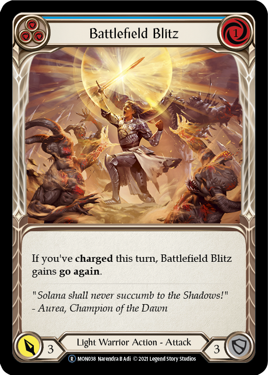 Battlefield Blitz (Blue) - UL-MON038