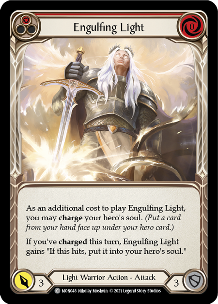 (1st Edition-RF) Engulfing Light (Red) - MON048