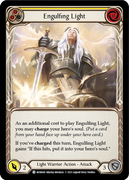 (1st Edition) Engulfing Light (Yellow) - MON049