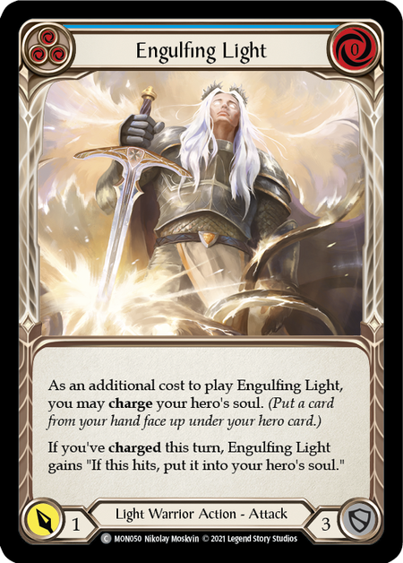 (1st Edition) Engulfing Light (Blue) - MON050