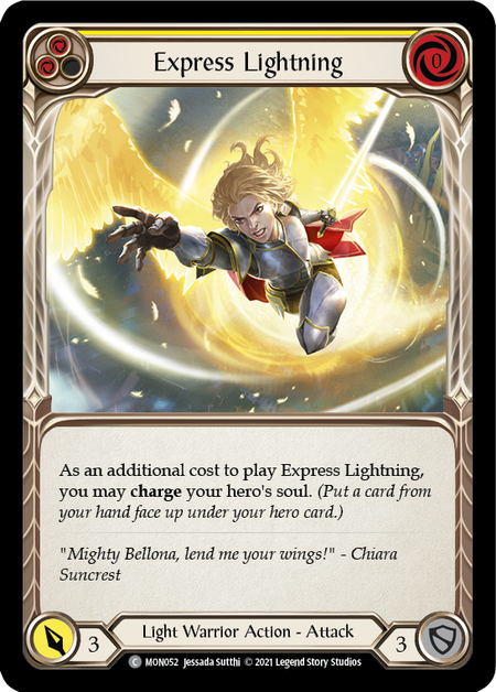(1st Edition) Express Lightning (Yellow) - MON052