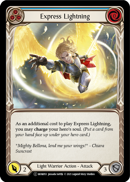 Express Lightning (Blue) - UL-MON053
