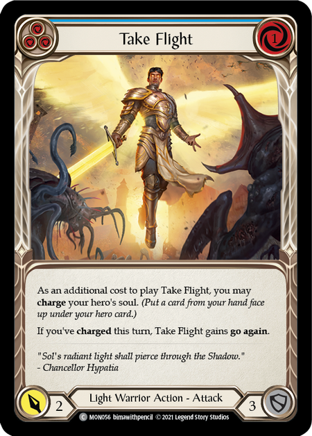 (1st Edition) Take Flight (Blue) - MON056