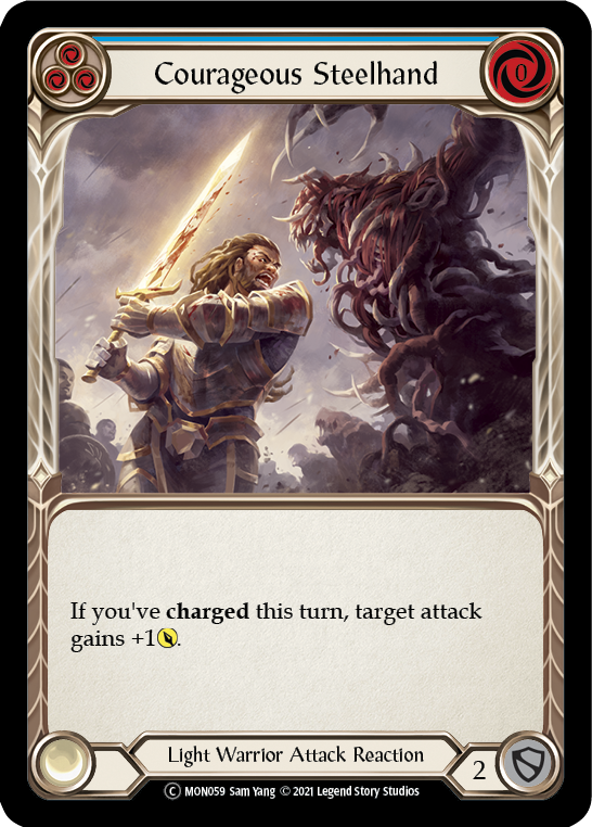 Courageous Steelhand (Blue) - UL-MON059