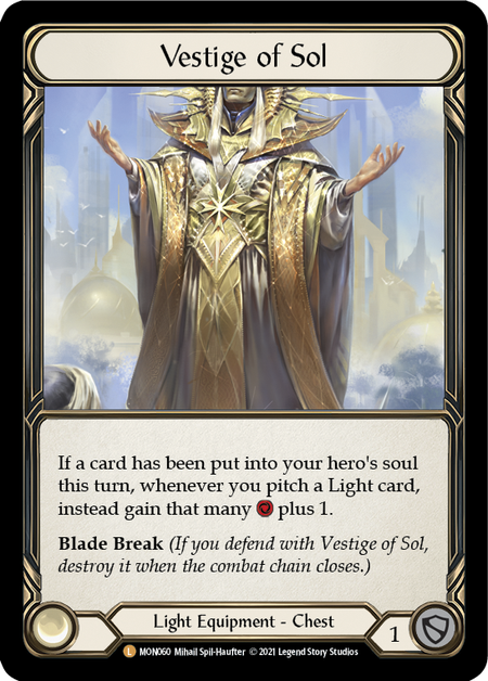 (1st Edition-CF) Vestige of Sol - MON060
