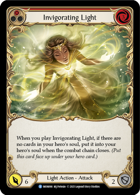 (1st Edition) Invigorating Light (Red) - MON066