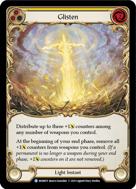 (1st Edition) Glisten (Yellow) - MON070