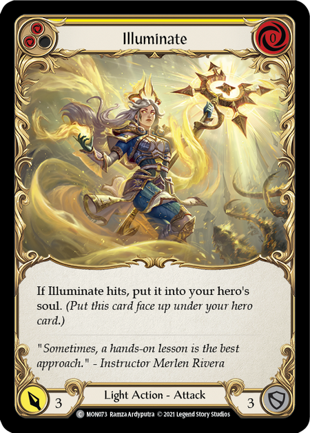 (1st Edition-RF) Illuminate (Yellow) - MON073