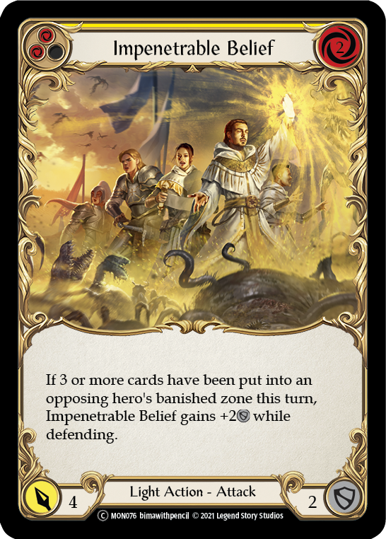Impenetrable Belief (Yellow) - UL-MON076