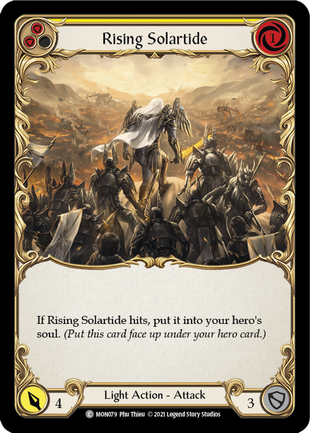 (1st Edition-RF) Rising Solartide (Yellow) - MON079